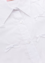 Camisa Tricoline Mini Laçinhos