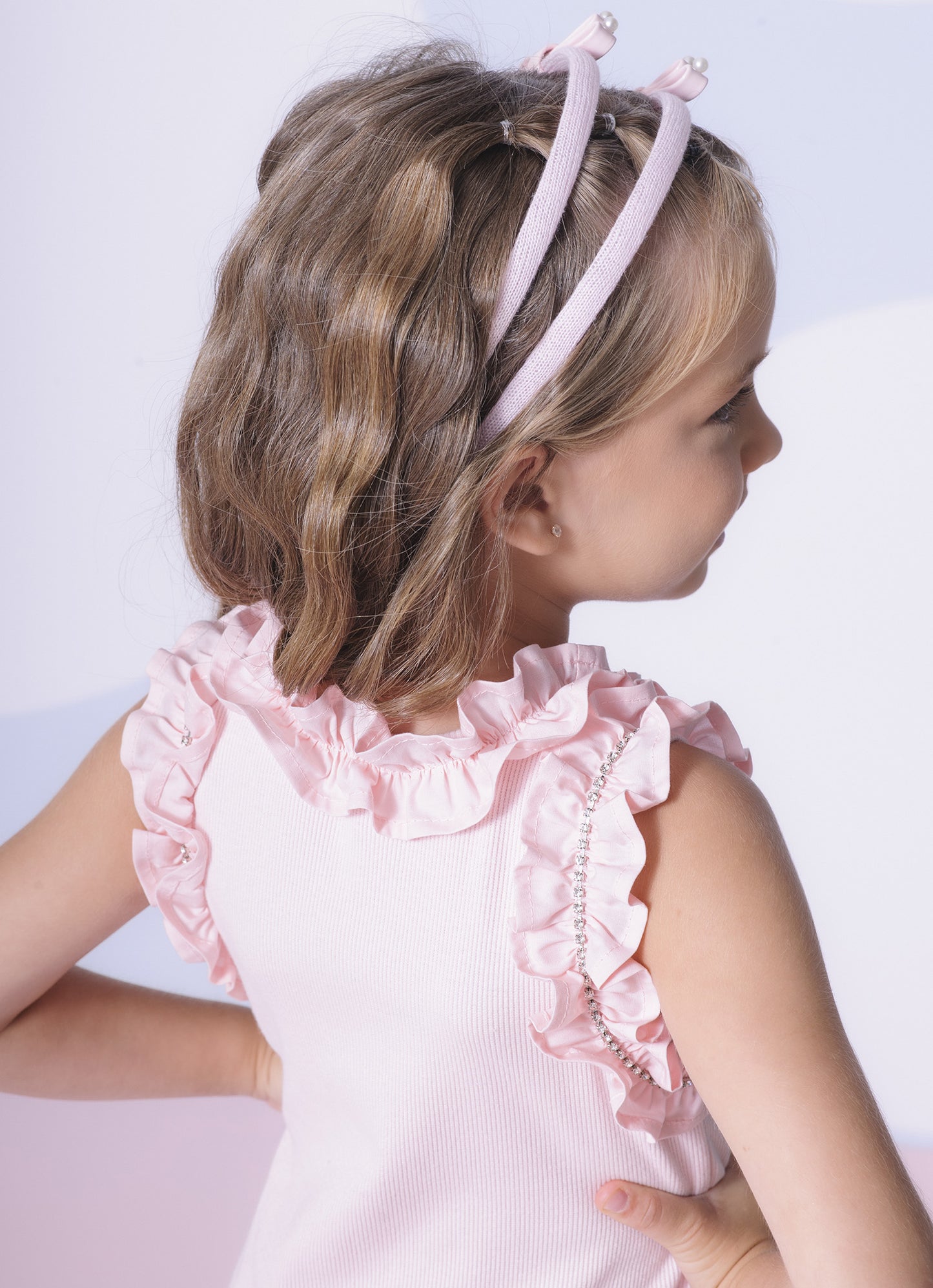 Vestido Ribana Frufru Cristal Saia Balonê