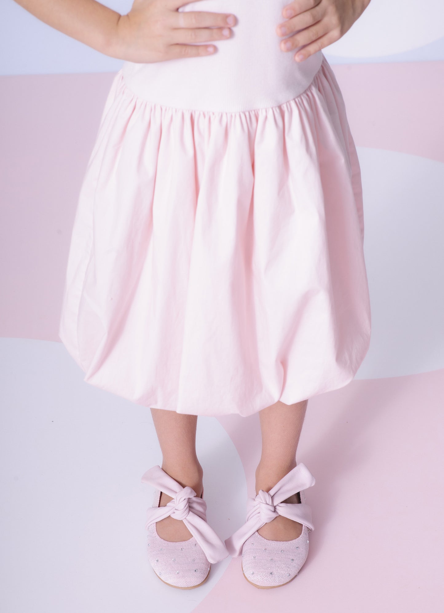 Vestido Ribana Frufru Cristal Saia Balonê