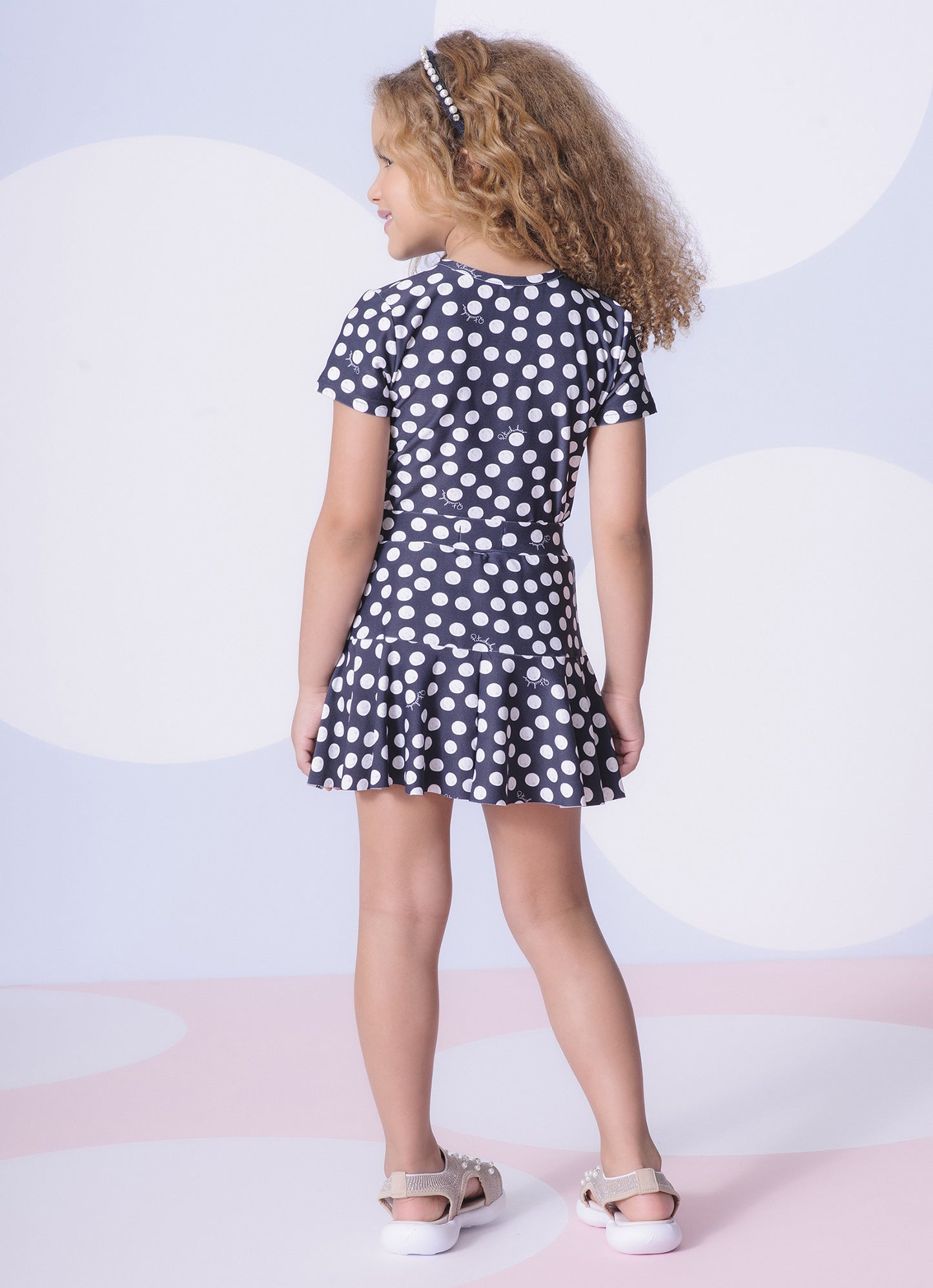 Saia Short Light Babado Pituchinhus