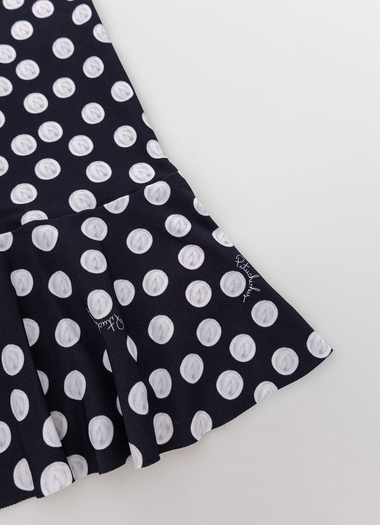 Vestido Alça Light Babado Estampado Pituchinhus