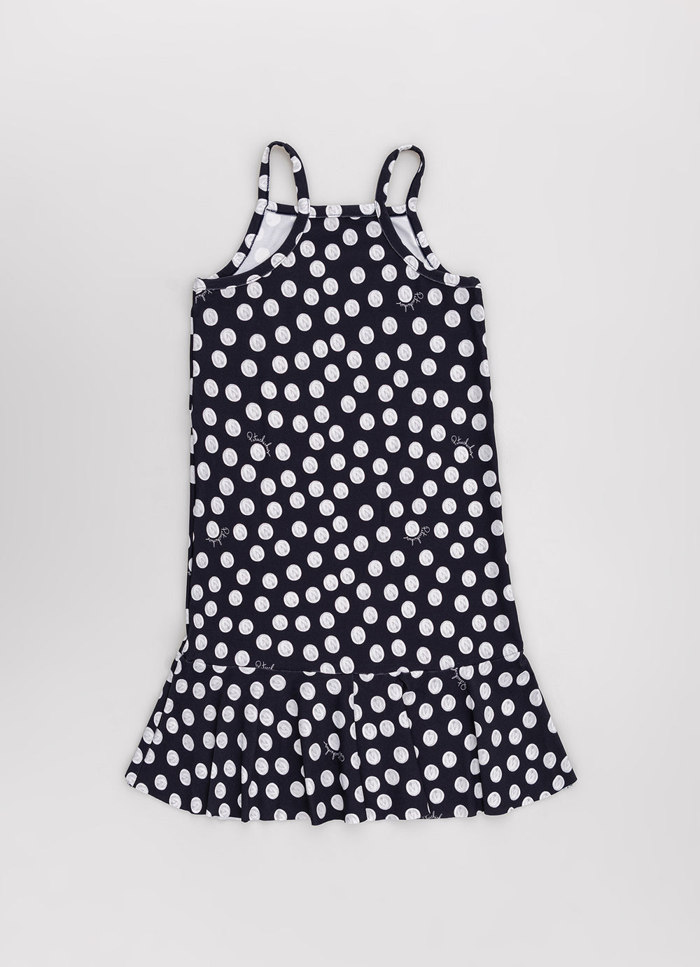 Vestido Alça Light Babado Estampado Pituchinhus