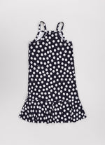 Vestido Alça Light Babado Estampado Pituchinhus