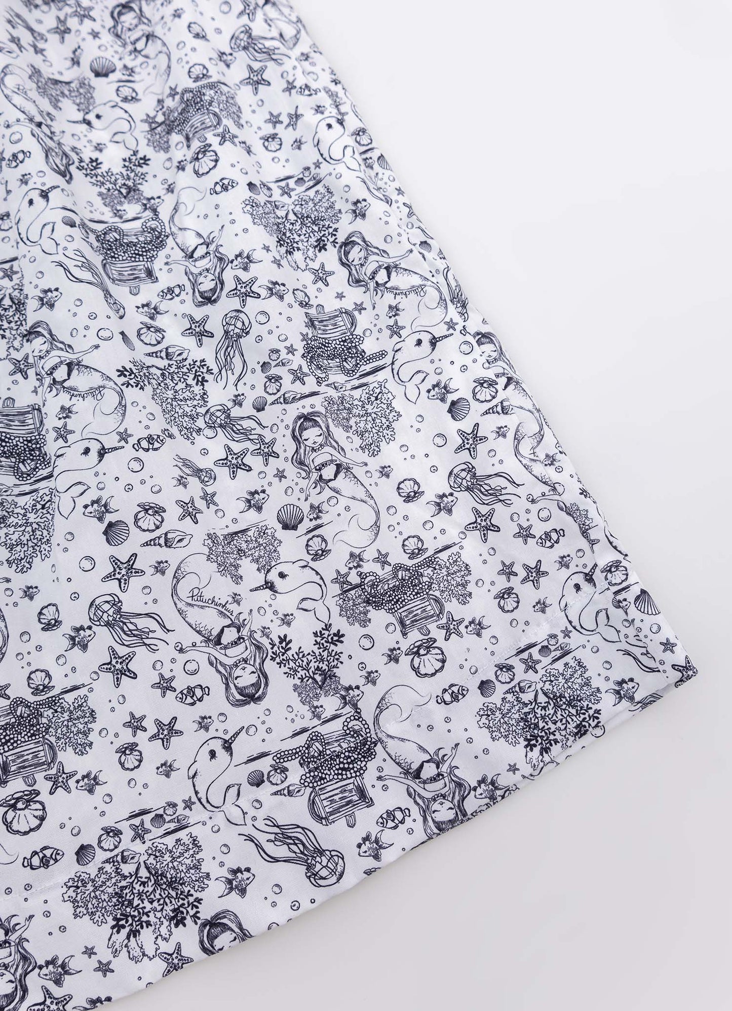Vestido Algodão Renda Bordada