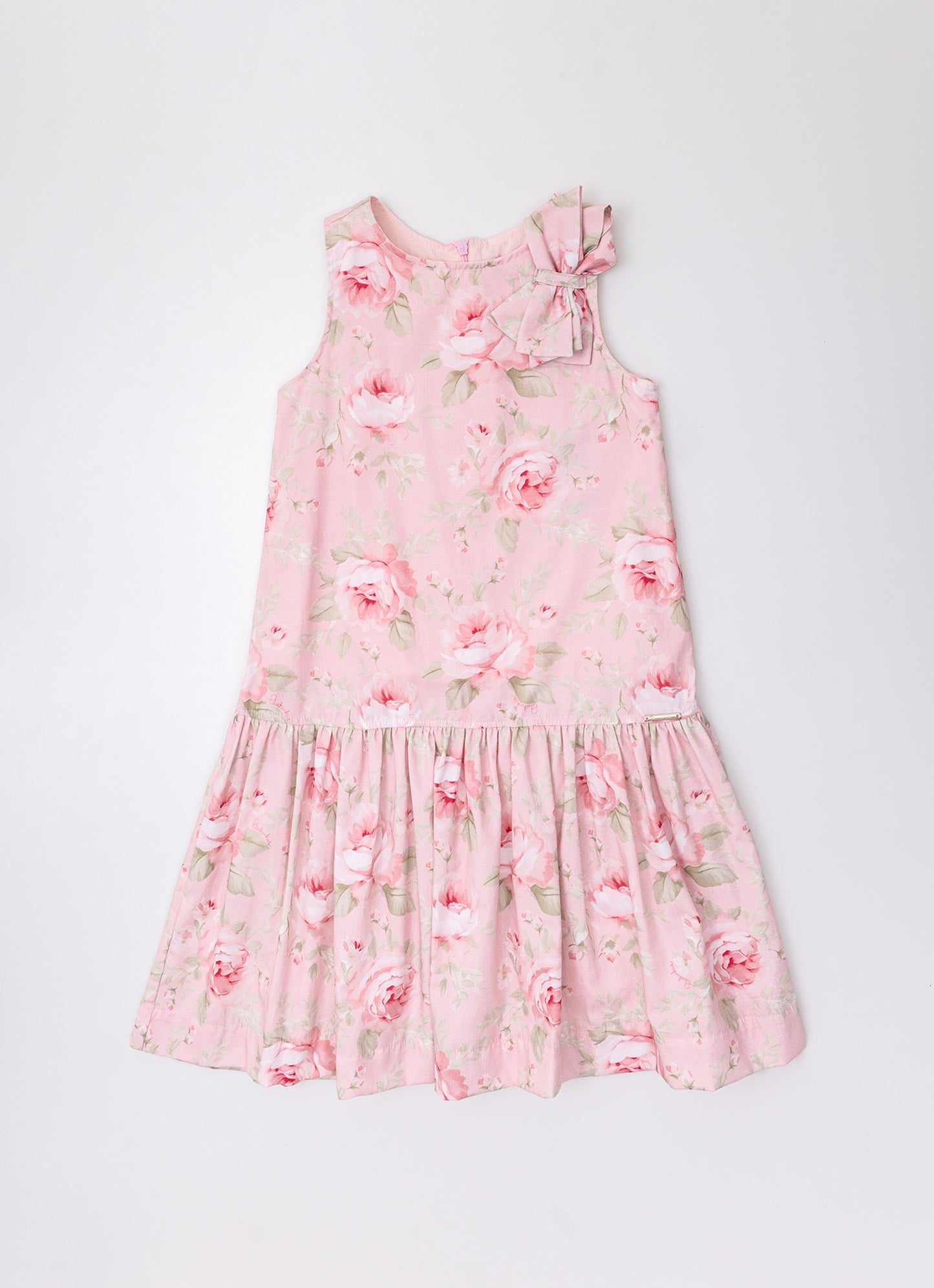 Vestido Algodão Maxi Laço
