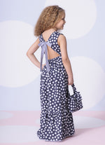 Vestido Longo Algodão Estampado