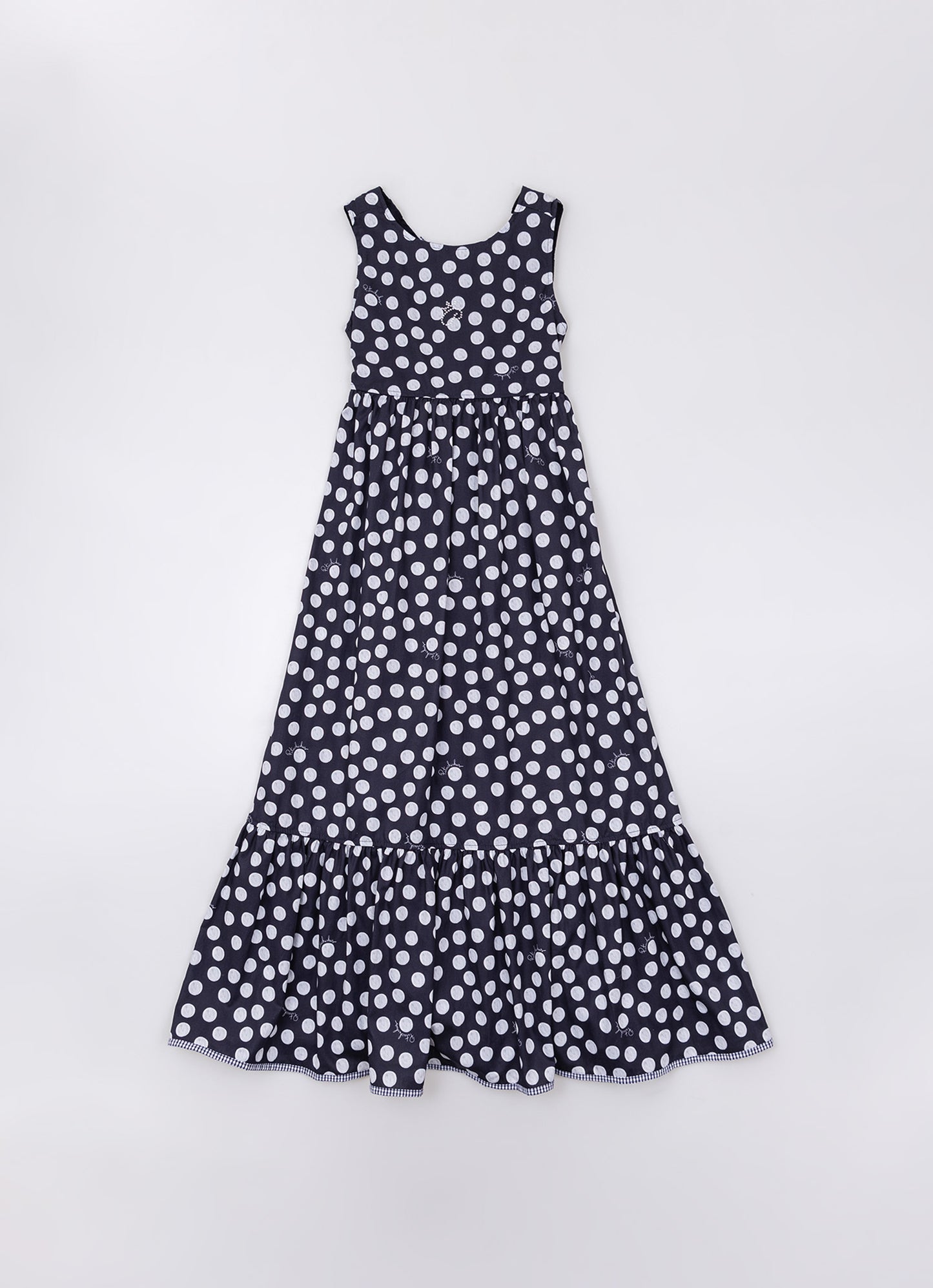 Vestido Longo Algodão Estampado