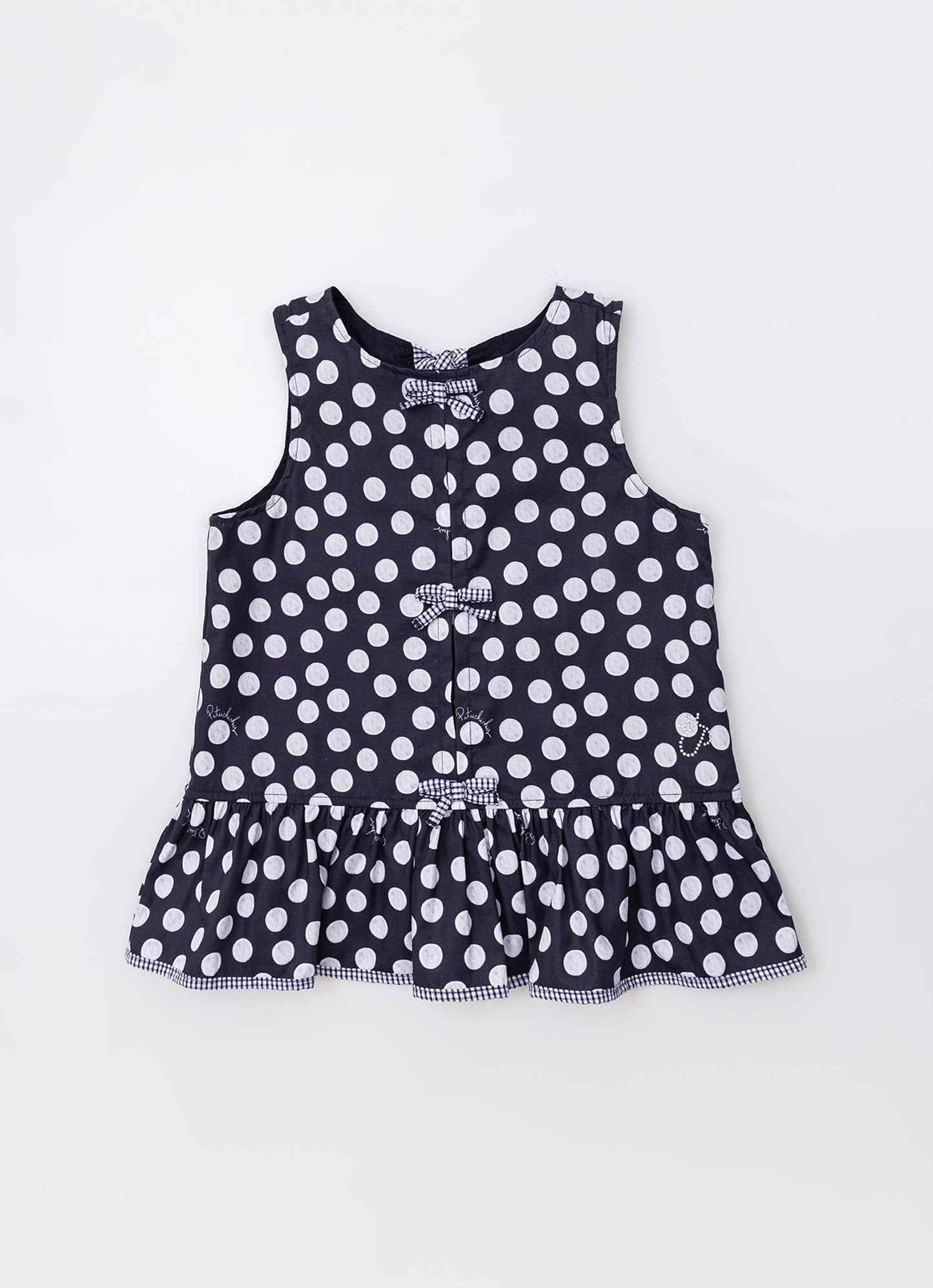 Blusa Algodão Estampado Mini Laçinhos