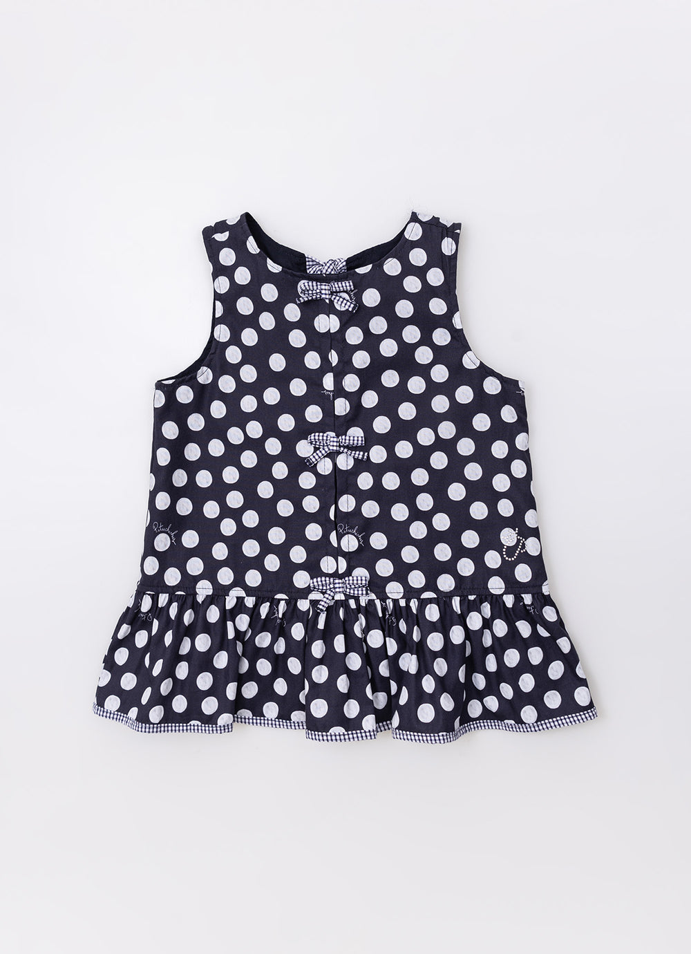Blusa Algodão Estampado Mini Laçinhos