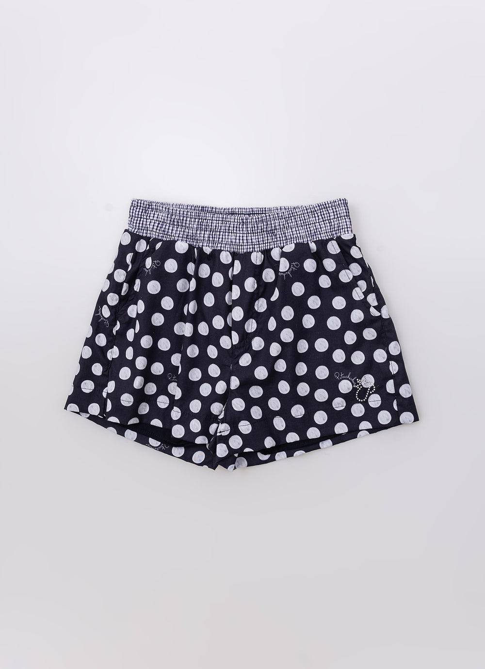 Short Algodão Cós Xadrez