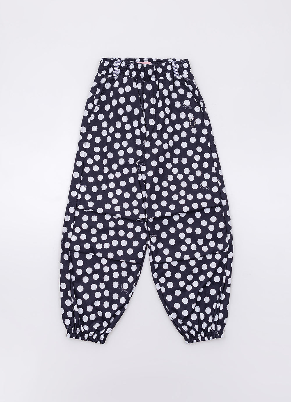 Calça Jogging Algodão com Pregas