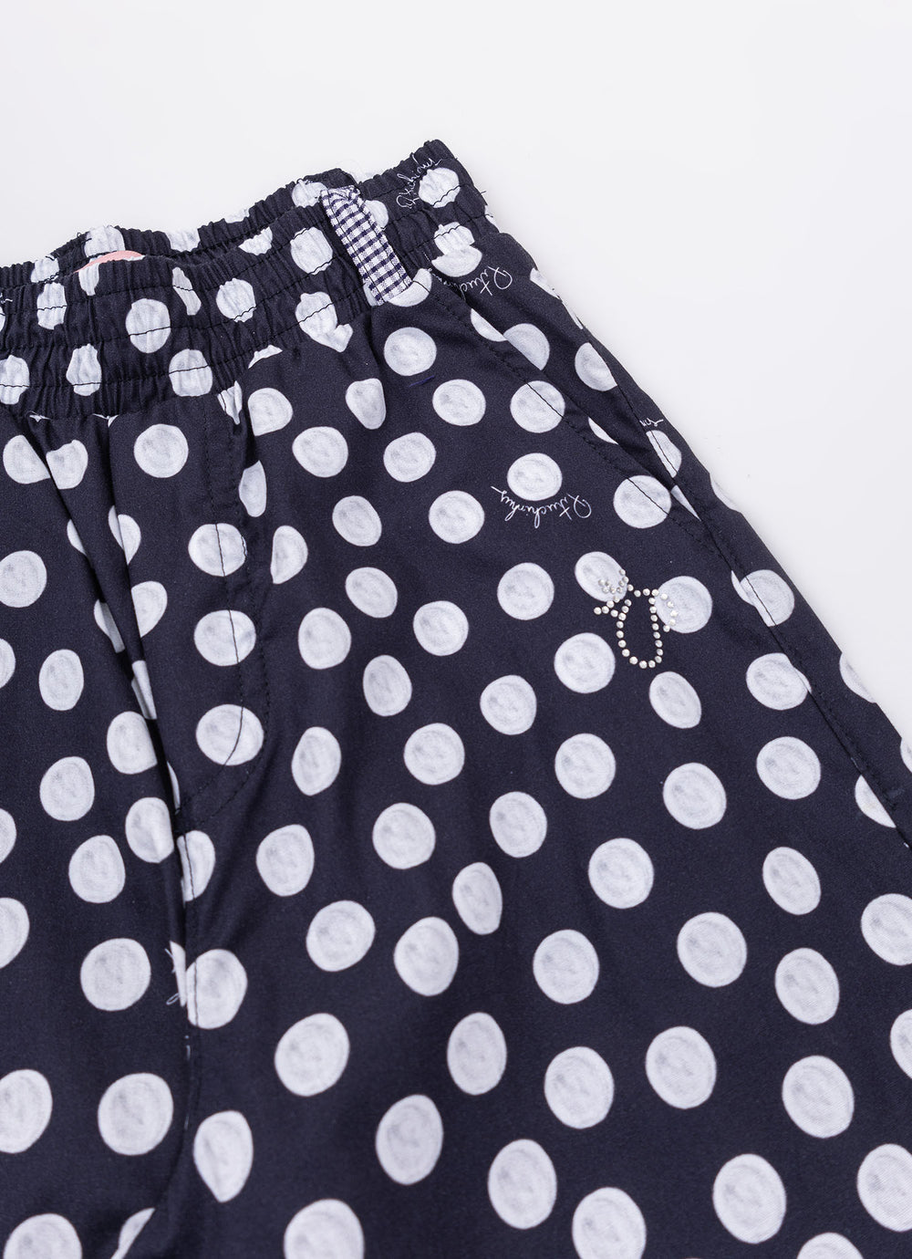 Calça Jogging Algodão com Pregas