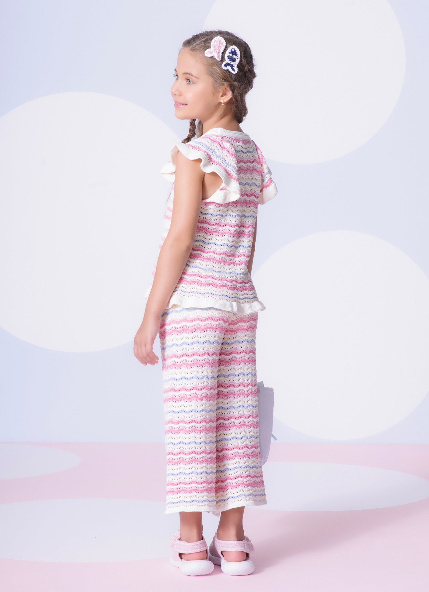 Blusa Tricot Texturas Multicolor