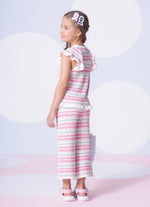 Blusa Tricot Texturas Multicolor
