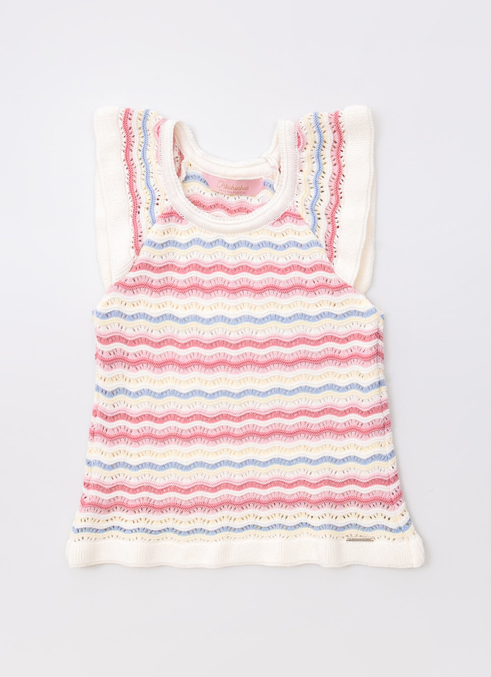 Blusa Tricot Texturas Multicolor