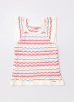 Blusa Tricot Texturas Multicolor