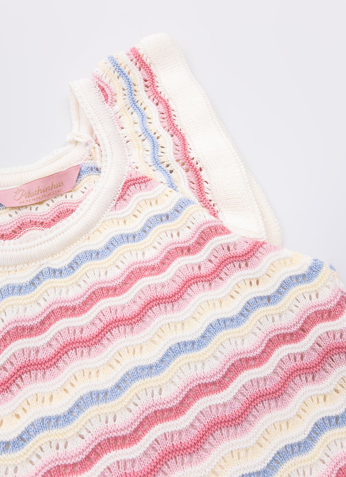 Blusa Tricot Texturas Multicolor