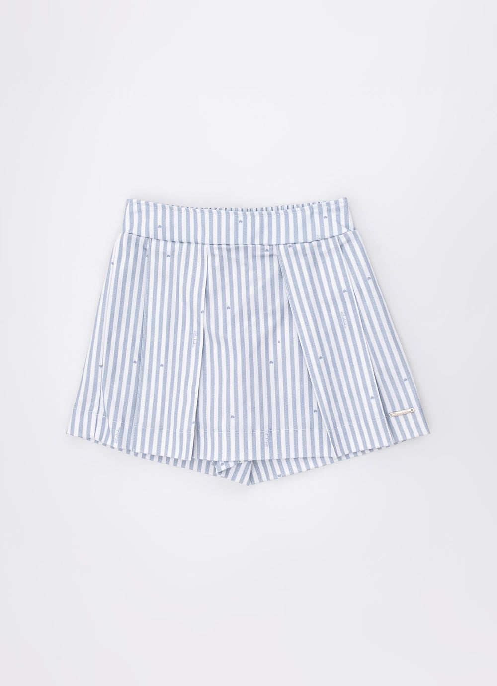 Saia Short Sarja Listrada Pregas