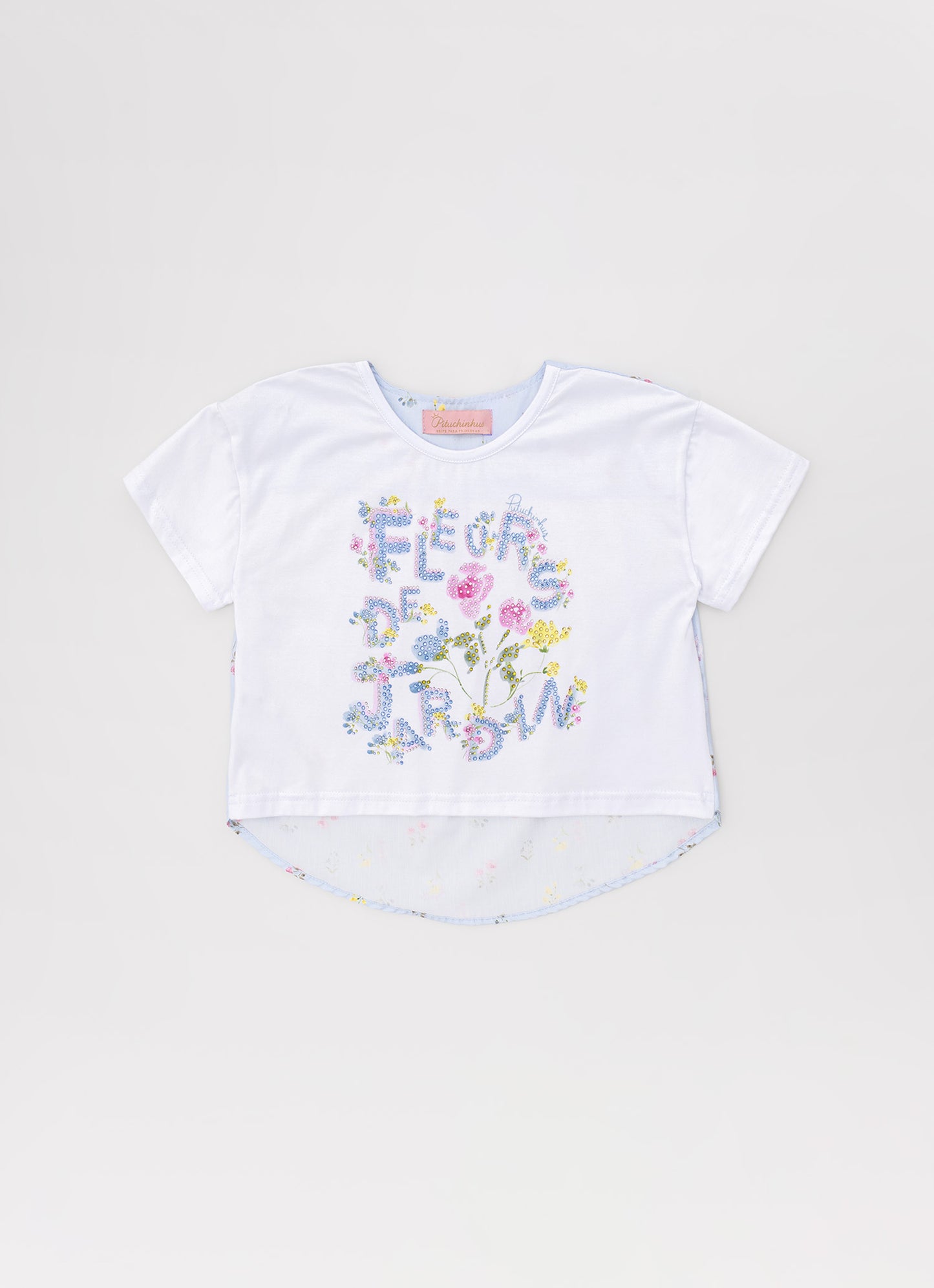 Blusa Cotton Fleurs Costas Algodão