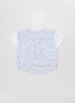 Blusa Cotton Fleurs Costas Algodão