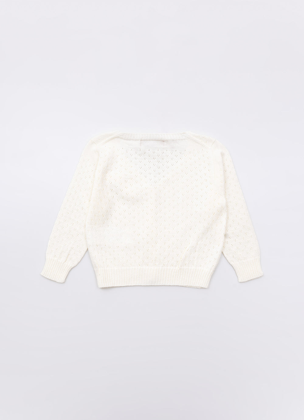 Casaqueto Tricot Rendado