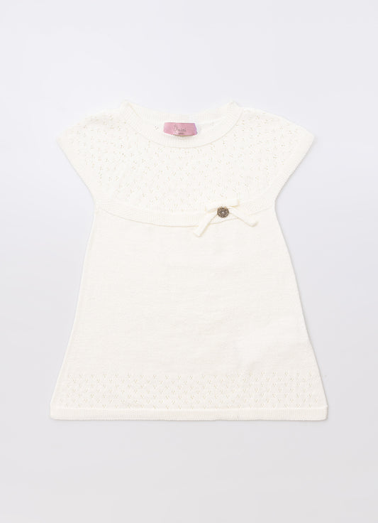 Vestido Tricot Rendado Sem Costura Vestido Tricot Rendado Sem Costura