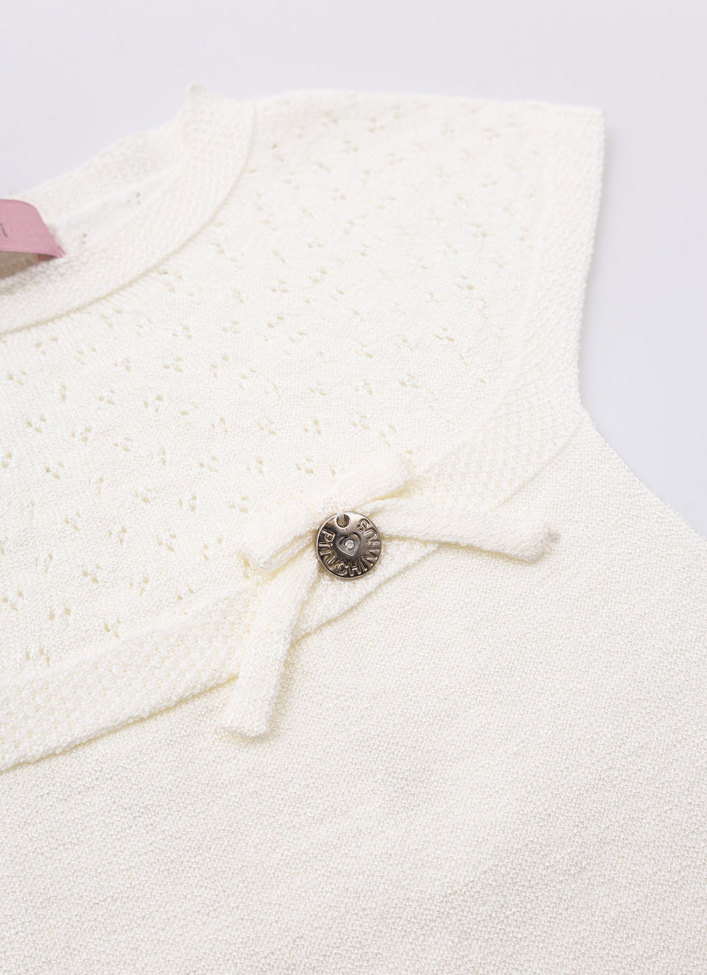 Vestido Tricot Rendado Sem Costura