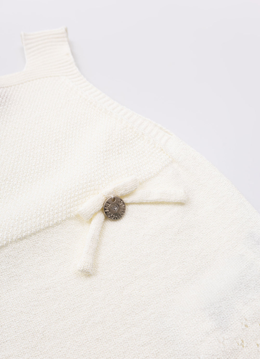 Macacão Tricot Rendado Sem Costura