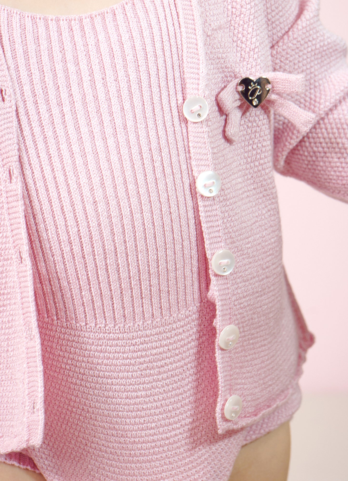Casaqueto Tricot Lacinho