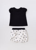 Conjunto Blusa Cotton e Short