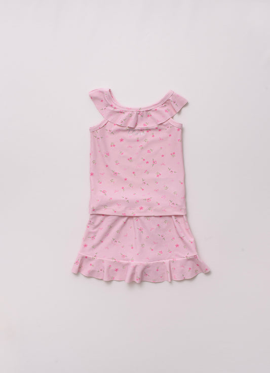 Conjunto Blusa e Saia Short Light Conjunto Blusa e Saia Short Light