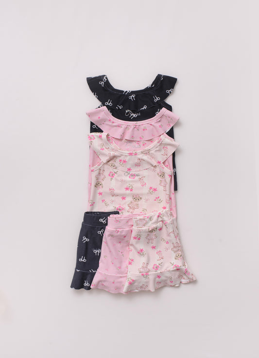 Conjunto Blusa e Saia Short Light Conjunto Blusa e Saia Short Light