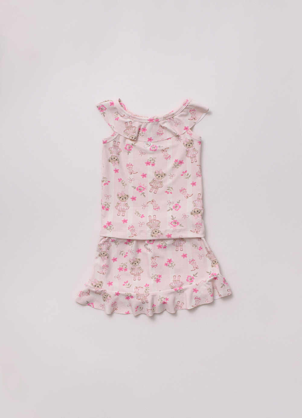 Conjunto Blusa e Saia Short Light