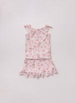 Conjunto Blusa e Saia Short Light