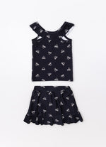 Conjunto Blusa e Saia Short Light