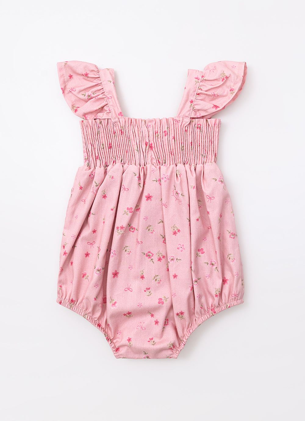 Macacão Algodão Mini Floral Lastex