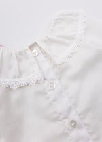 Camisa Algodão Golinha Renda