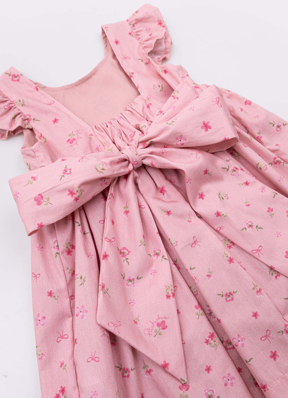 Vestido Algodão Estampado Mini Floral