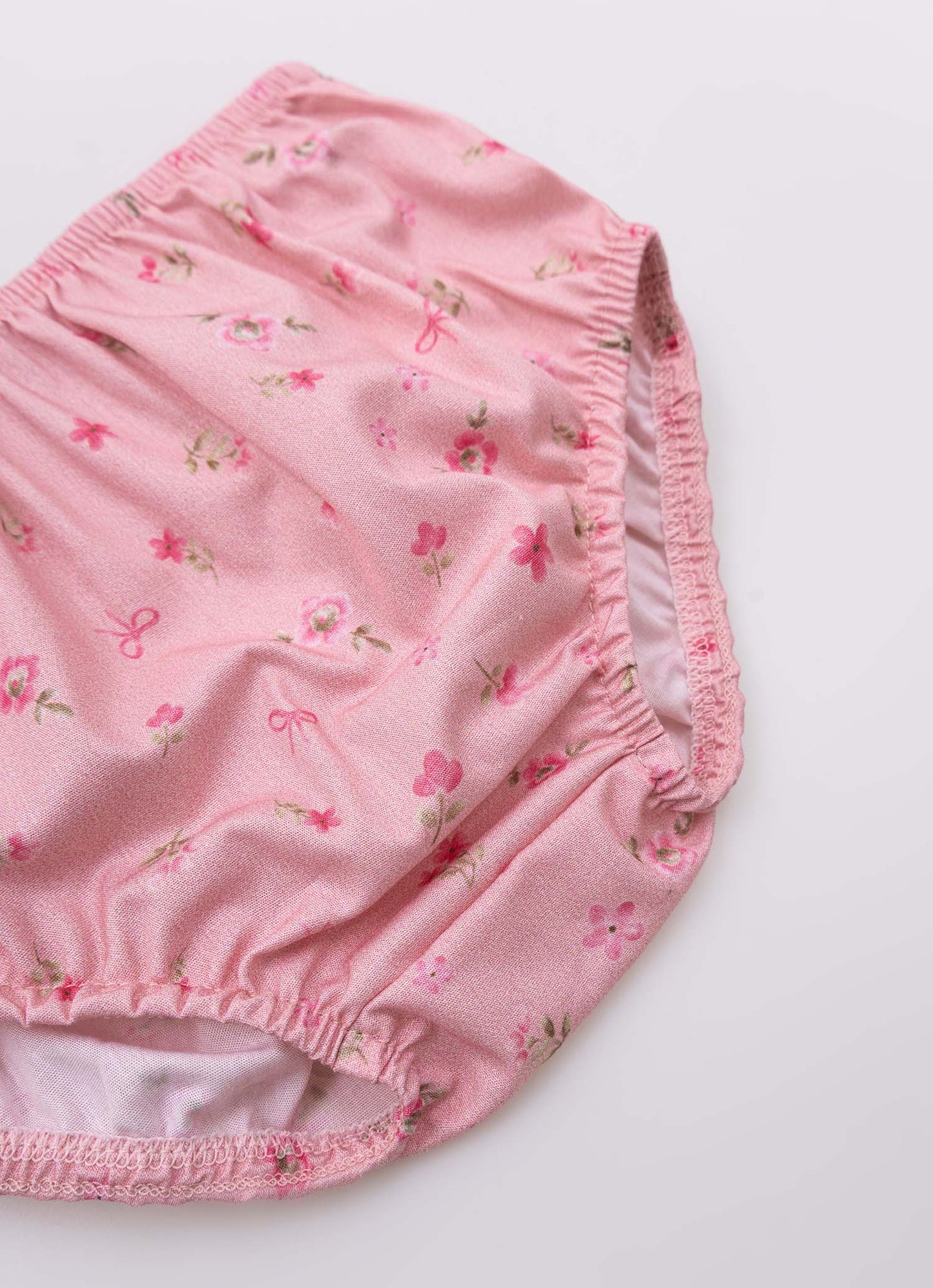 Vestido Algodão Estampado Mini Floral