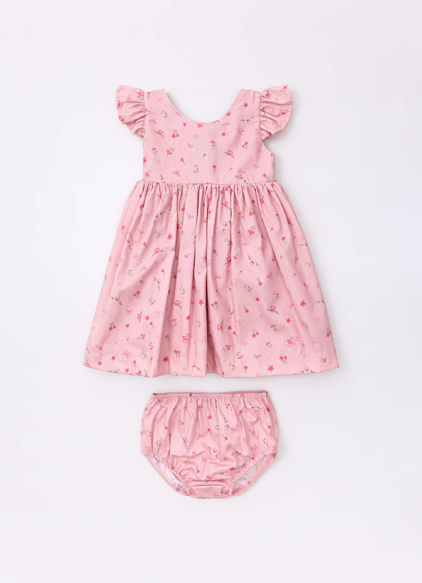 Vestido Algodão Estampado Mini Floral