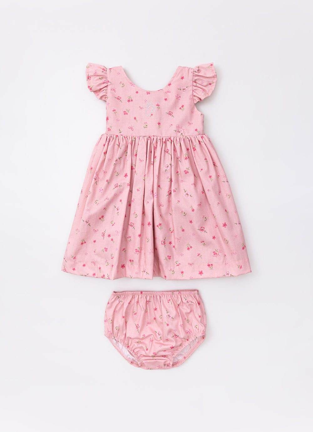 Vestido Algodão Estampado Mini Floral