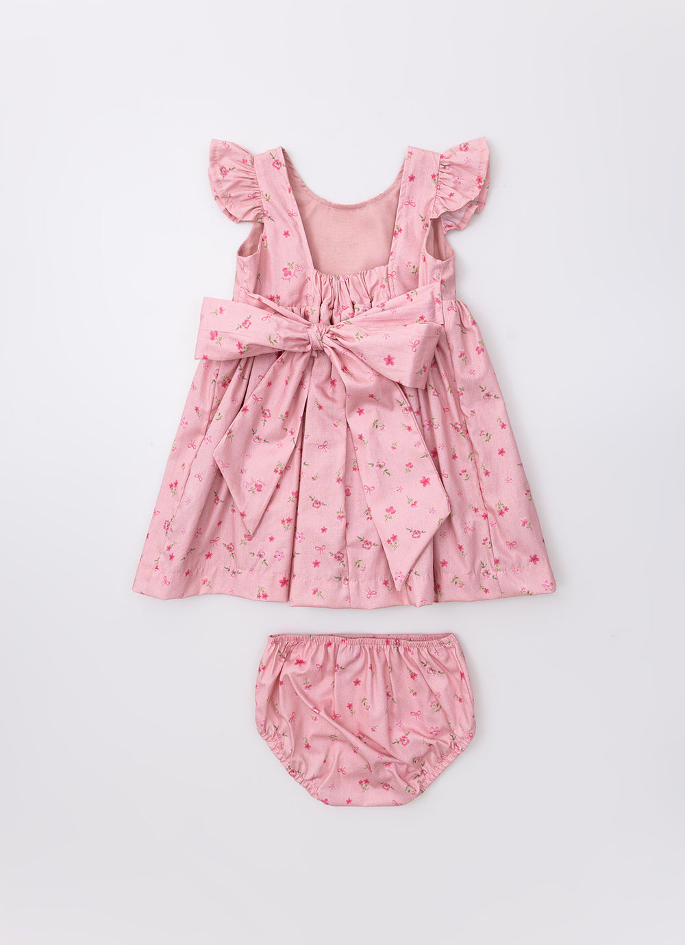 Vestido Algodão Estampado Mini Floral