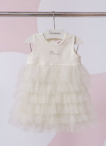 Vestido Cotton Babados Tule