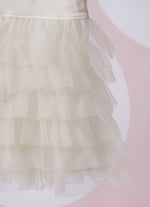 Vestido Cotton Babados Tule