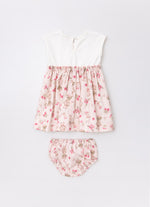 Vestido Cotton Saia Algodão Listra