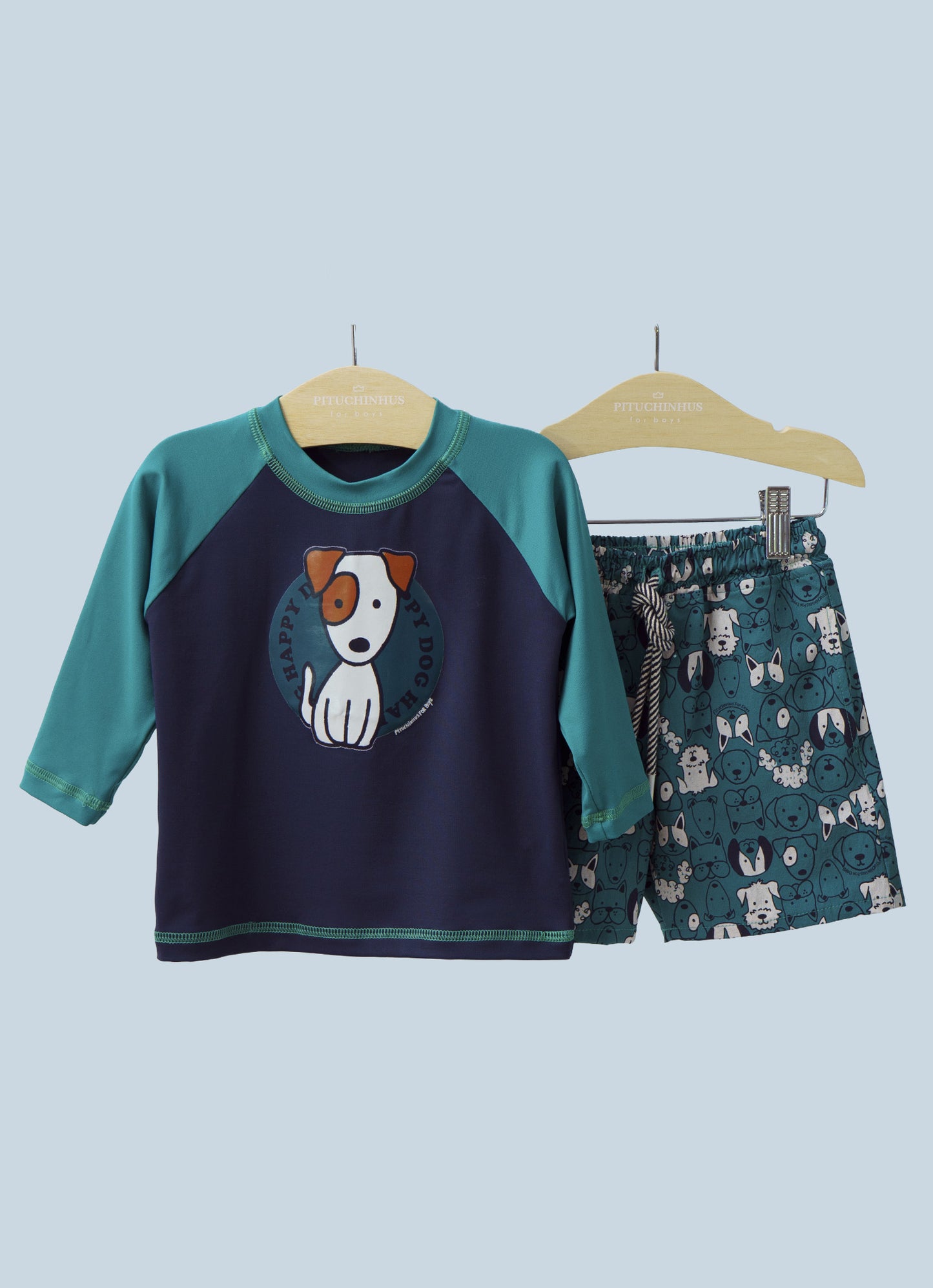 Blusa Light Bicolor UV80 For Boys (CANCELADA)
