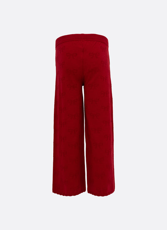 Calça Tricot Laços Linx Calça Tricot Laços Linx