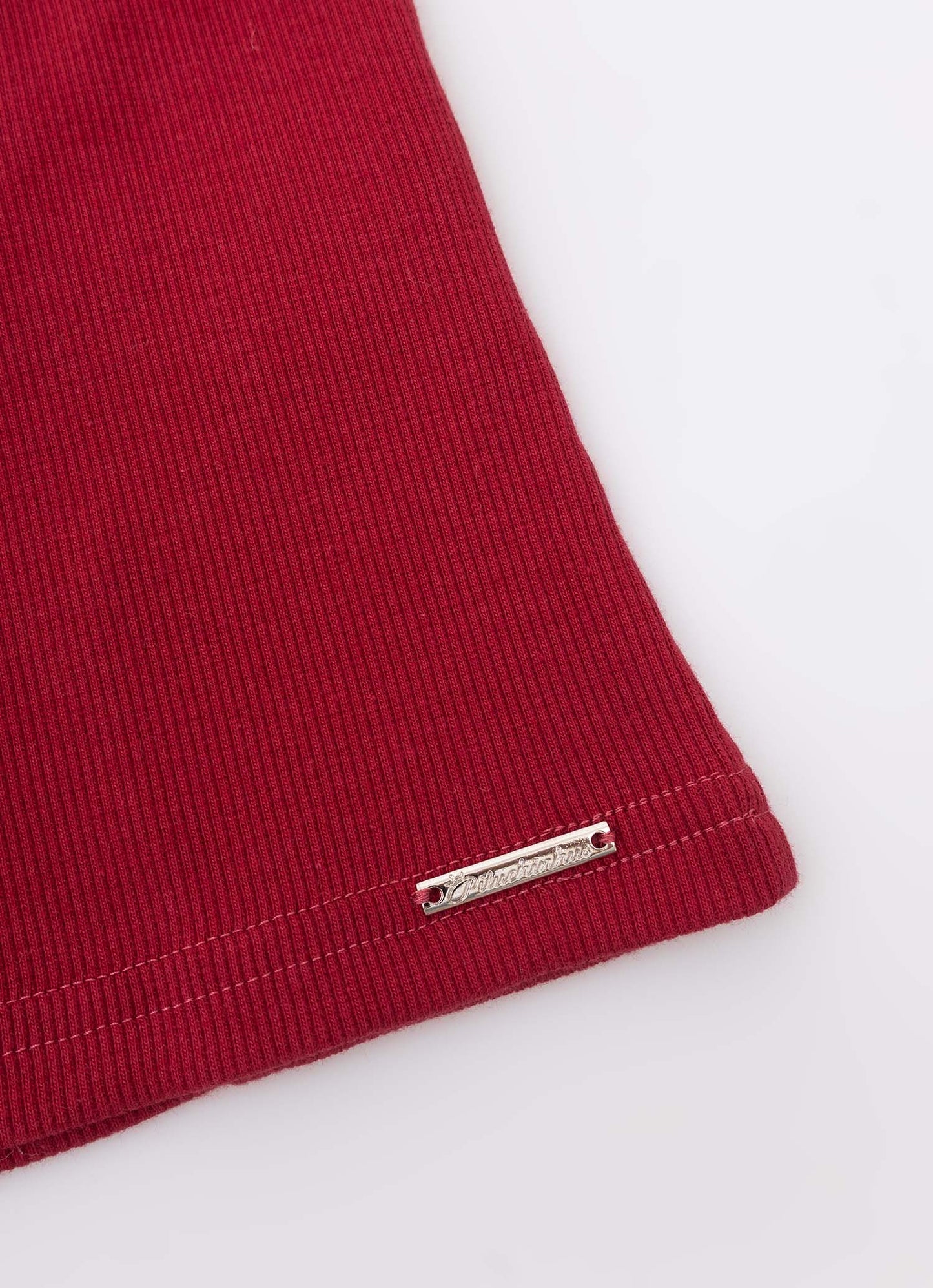 Regata Rib Maxi Laço Veludo Bordados