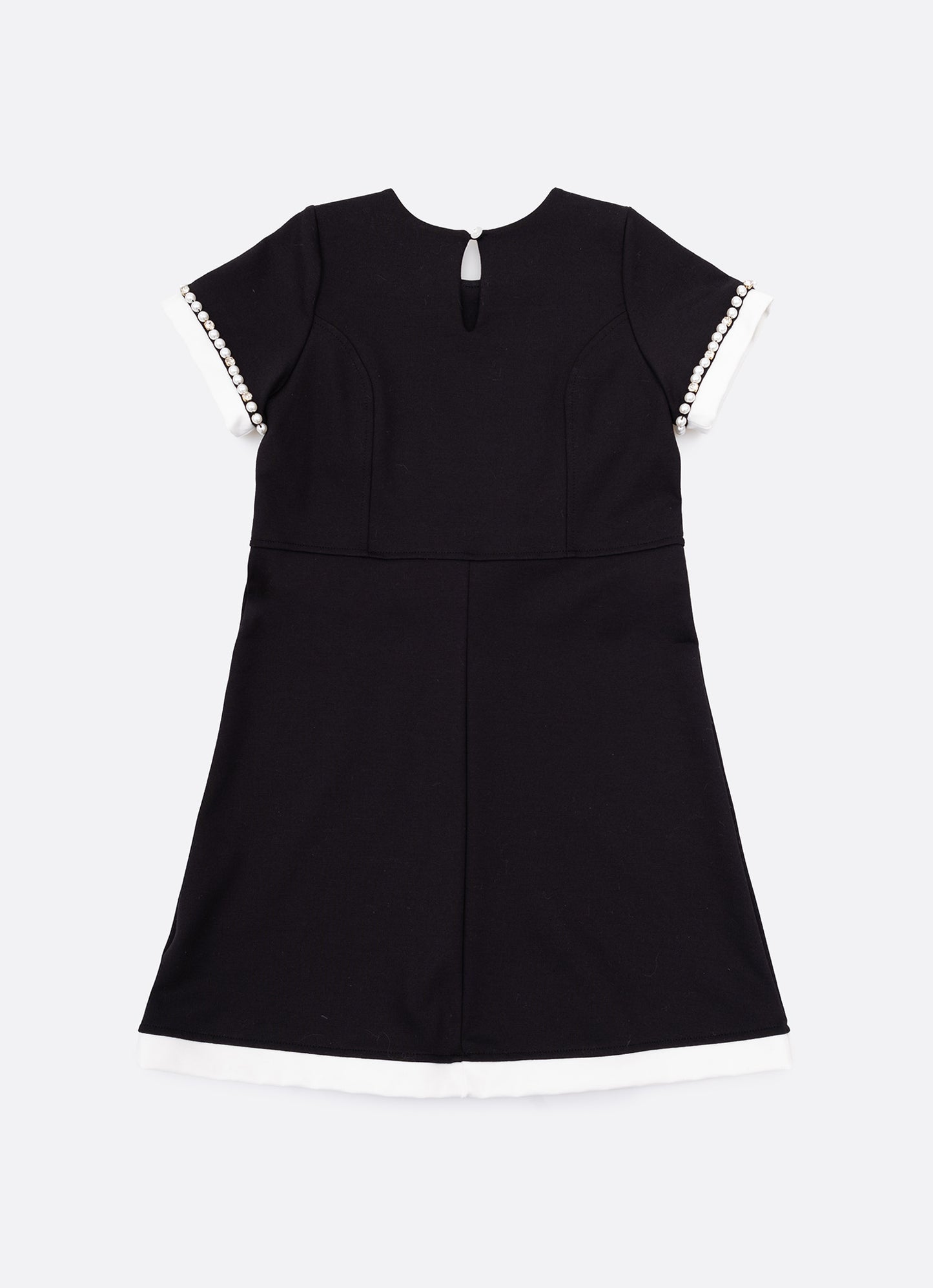Vestido Ponto Roma Bordado