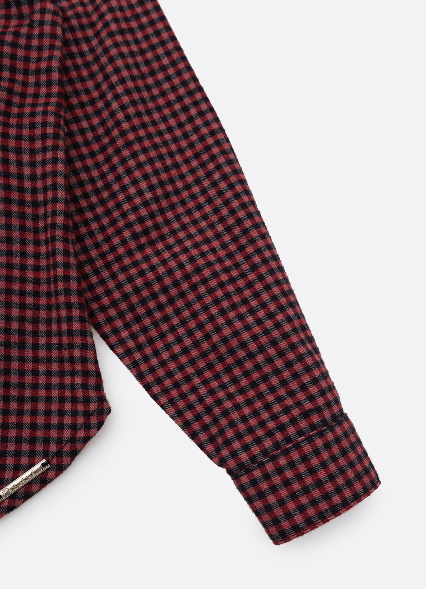 Maxi Camisa Xadrez Patche Cachorrinho